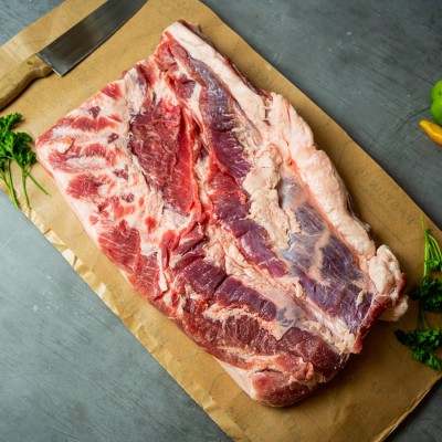 Свинина ребрышки мясные 900 г - купить в Акташке