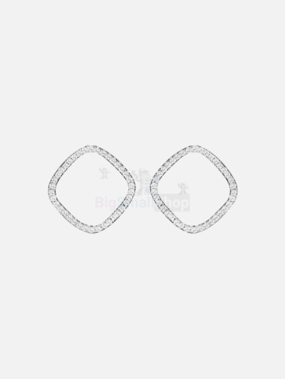 Серьги Белая Нежность жемчужные - купить в Акташке